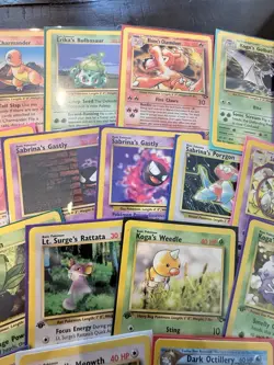 Pokemon TCG Vintage Lot - GYM HEROES - Some 1st ED. - Image 4