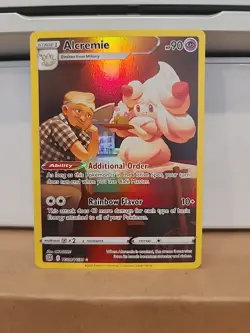Pokemon Alcremie Rare Sv07: Stellar Crown 065/142 Stage 1 Holo 110 HP - Image 1