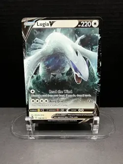Pokemon TCG - Lugia V 138/195 Swsh12: Sword & Shield - Silver Tempest Holo - Image 1
