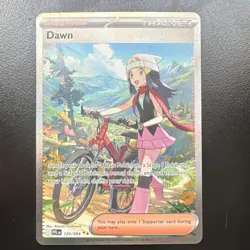 Pokemon Dawn 129/094 Me02: Phantasmal Flames Trainer Full Art Holo - Image 1