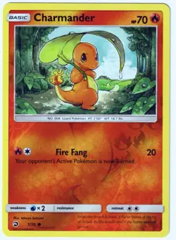Pokemon TCG Charmander 1/70 Reverse Holo - Dragon Majesty - Image 1