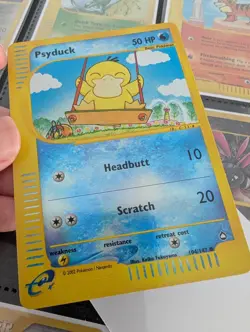 Vintage Pokemon - Psyduck Aquapolis 104/147 Reverse Holo NM - Image 2