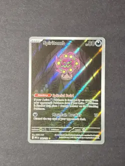 Pokemon Mega Evolution #148/132 Spiritomb Illustration Rare - Image 1