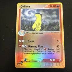 Quilava 51/100 Sandstorm Reverse Holo Rare 2003 Pokemon TCG LP - Image 1