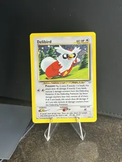 Pokemon Delibird Holo Neo Revelation 2000 5/64 VLP - Image 1