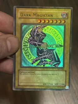Yugioh Dark Magician SDY-006 Ultra Rare Unlimited MP Heavy Holo Bleed - Image 5