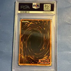 Yu-Gi-Oh Red-Eyes B. Dragon BPT-005 Limited Edition Reverse Foil Error PSA 9 - Image 2