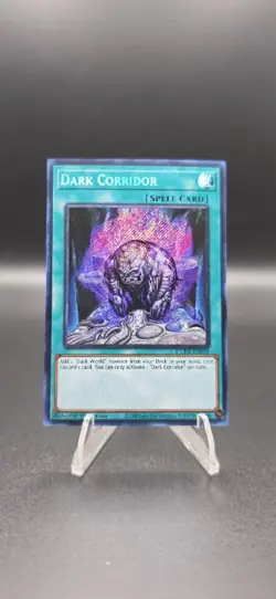 Yu-Gi-Oh TCG Duelist Nexus Dark Corridor Secret Rare Card 1st Edition - Image 1