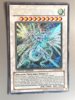 yugioh Majestic Star Dragon CT06-EN003 Secret Limited Ed near mint - Image 2
