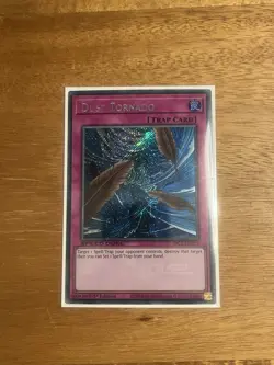 Yu-Gi-Oh! TCG Dust Tornado Secret Rare SBC1 1st Edition - Image 1