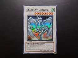 Yugioh - Stardust Dragon DP08-EN014 Super Rare 1st Edition - Image 1