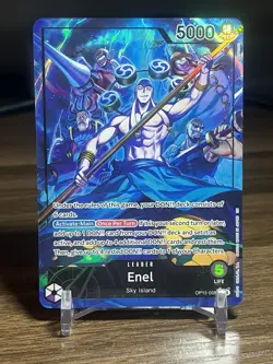 One Piece OP15 Enel Leader* OP15-058 Alt ART Foil Adventure On Kami's Island - Image 1