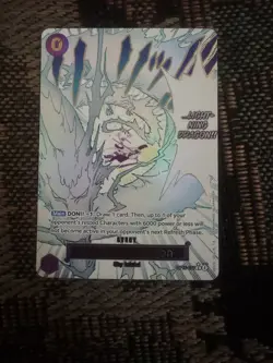 One Piece CCG Lightning Dragon Manga OP15-077 R Adventure on KAMI's Island - Image 1