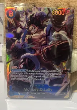 ONE PIECE CCG - Monkey D. Luffy OP11-118 SEC - Secret Rare - Near Mint - Image 1