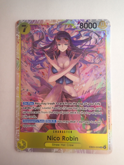 One Piece Heroine’s Edition Extra Booster Nico Robin EB03-055 SR English - Image 1