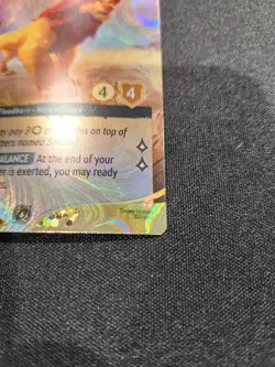 Disney Lorcana Simba Pride Protector Foil Card DLC Challenge Promo Prize Top 64 - Image 2