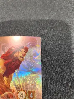Disney Lorcana Simba Pride Protector Foil Card DLC Challenge Promo Prize Top 64 - Image 3