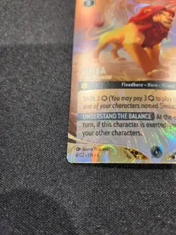 Disney Lorcana Simba Pride Protector Foil Card DLC Challenge Promo Prize Top 64 - Image 5