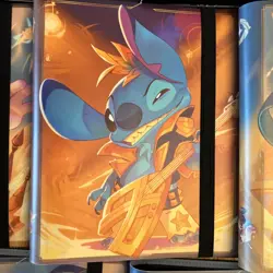 Disney Lorcana Binder Lot: First Chapter, Brave Little Prince, Villains, Stitch - Image 5