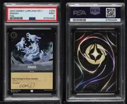 2023 Disney Lorcana - The First Chapter 1 Foil Smash #200 PSA 9 MINT - Image 3