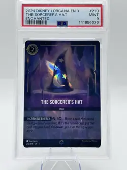 2024 DISNEY LORCANA EN 3-INTO THE INKLANDS ENCHANTED THE SORCERER'S HAT - Image 1