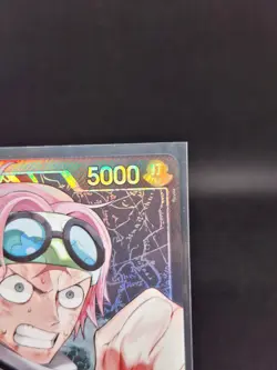 One Piece CCG Koby OP11-001 Leader Holo 5000 Power Bandai Ryuda English Card - Image 3