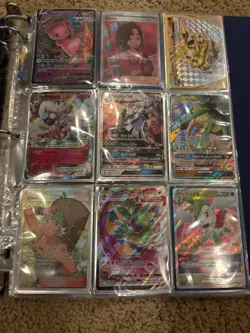 pokemon binder collection TONS of cards mainly 2020+ no specific sets - Image 1