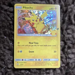 Pokemon Pikachu 25/25 McDonald's 25th Anniversary Holo Basic Promo Card - Image 1