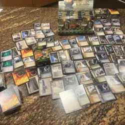 Lord Of The Rings Decipher TCG CcG Mount Doom Card Lot Unplayed 500 Plus Cards - Image 1