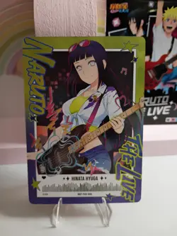 Hinata Card - KAYOU Naruto THE LIVE Vocal Concert Limit Collection - Image 2
