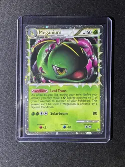 Meganium – HGSS08 Promo – Holo Pokemon Card NM/LP - Image 1