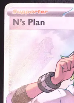 N's Plan 163/086 - Pokemon Black Bolt Ultra Rare Card - Image 4
