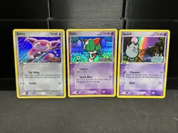Pokemon Card Mid Era Stamp Lot! Skitty Power Keepers Ralts Delta Spoink Crystal - Image 1