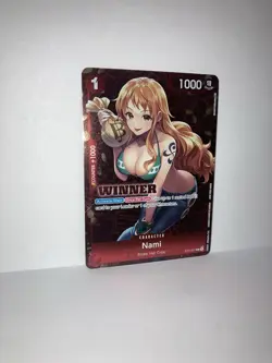 Nami - Tournament Pack Vol. 3 Winner One Piece Promo Card - English Foil - Image 1