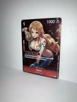 Nami - Tournament Pack Vol. 3 Winner One Piece Promo Card - English Foil - Image 2