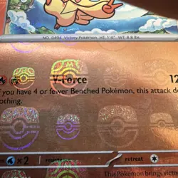 Pokemon TCG Victini 012/086 Holo Masterball English Card 2025 - Image 4