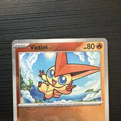 Pokemon TCG Victini 012/086 Holo Masterball English Card 2025 - Image 5