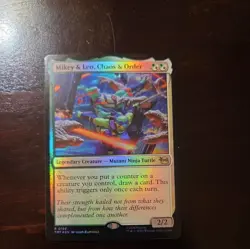MTG Teenage Mutant Ninja Turtles: Mikey & Leo, Chaos & Order(Foil) - Image 1