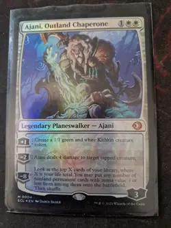 Ajani, Outland Chaperone Lorwyn Eclipsed Foil - Image 1