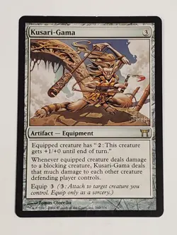 MTG Kusari-Gama (Champions of Kamigawa/Artifact/R) - BGM - Image 1