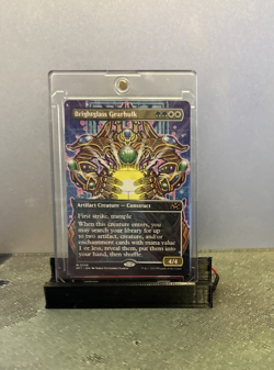 MTG Brightglass Gearhulk (Borderless) - Aetherdrift (DFT) #348 MTG - Image 1