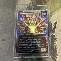 MTG Brightglass Gearhulk (Borderless) - Aetherdrift (DFT) #348 MTG - Image 3