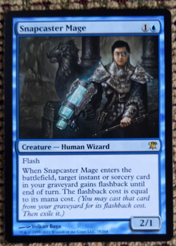MTG Snapcaster Mage – Innistrad (2011) NM | Human Wizard - Image 1