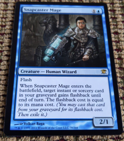 MTG Snapcaster Mage – Innistrad (2011) NM | Human Wizard - Image 2