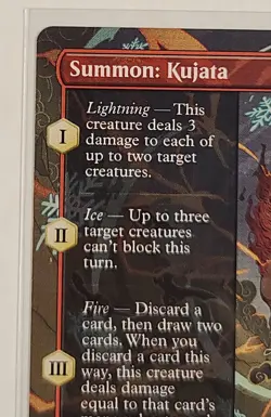 Summon: Kujata (Borderless) Commander: Final Fantasy Regular - Image 5