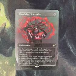 Bloodchief Ascension (Borderless) - Commander Masters (CMM) EN R Mint/Near-Mint - Image 1