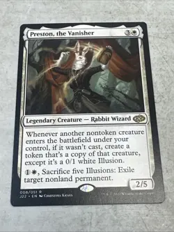 Preston, the Vanisher 008/051 Jumpstart 2022 J22 MTG NM Magic The Gathering NM - Image 1