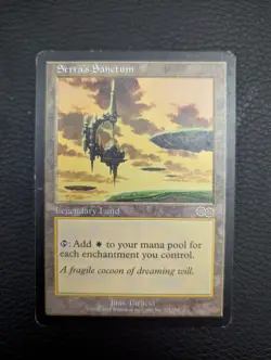 **Serra's Sanctum** ~Urza's Saga~ Magic the Gathering Light Play (LP) - Image 1