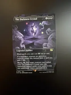 MTG Final Fantasy English The Darkness Crystal Borderless 0335 Non-Foil - Image 1