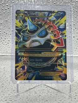 2015 Pokemon TCG M Glalie EX Full Art Holo Ultra Rare XY Breakthrough 156/162 - Image 1